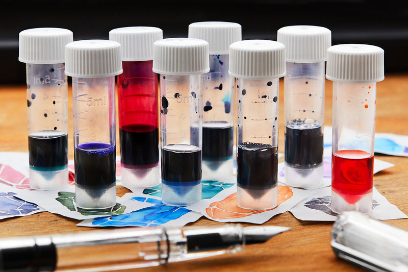 How to Fill a Fountain Pen from an Ink Sample Vial