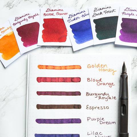 Ink Sample Sets by Brand