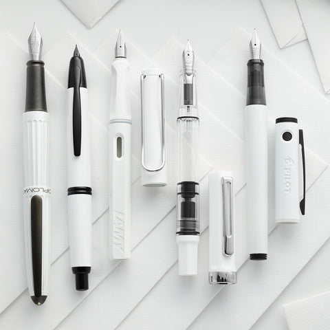 White Fountain Pens