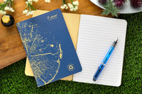 Clairefontaine Forever Recycled Staplebound A5 Notebook - Cobalt Blue