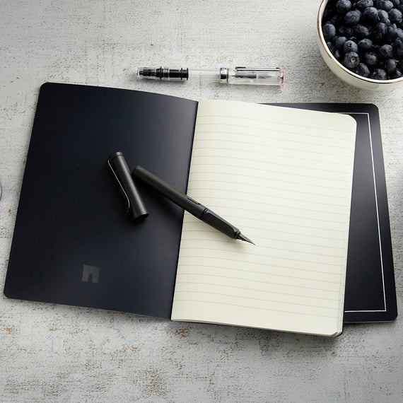 Clairefontaine Triomphe A5 Notebook - Lined Ivory Paper