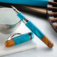 Conklin 1898 Fountain Pen - Spectra Fusion Blue (Limited Edition)