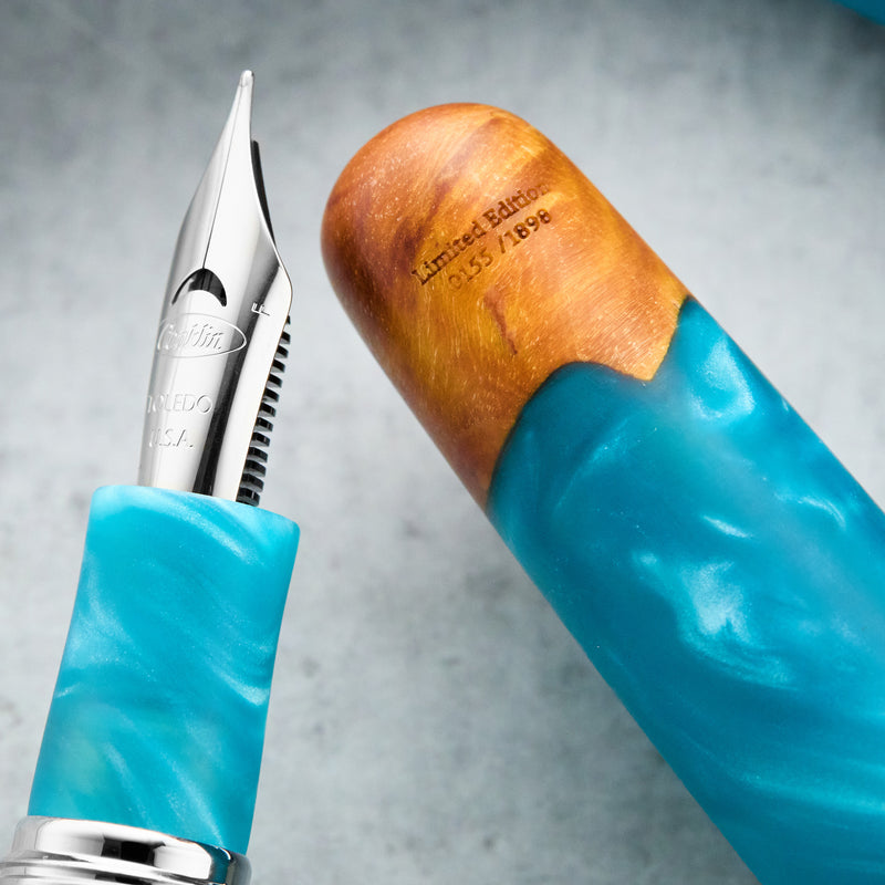 Conklin 1898 Fountain Pen - Spectra Fusion Blue (Limited Edition)