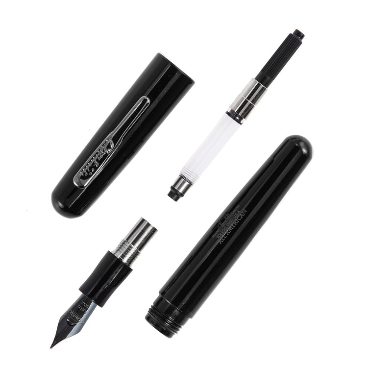 Conklin All American Fountain Pen - Raven Black