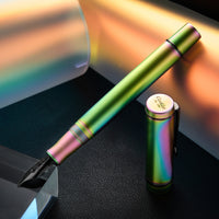 Conklin Duragraph Fountain Pen - Matte Rainbow PVD (Special Edition)
