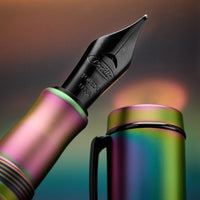 Conklin Duragraph Fountain Pen - Matte Rainbow PVD (Special Edition)