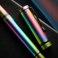 Conklin Duragraph Fountain Pen - Matte Rainbow PVD (Special Edition)