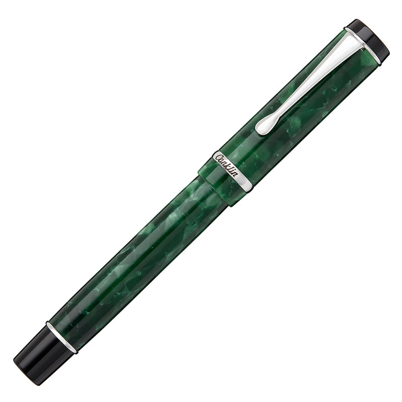 Conklin Duragraph Fountain Pen - Forest Green