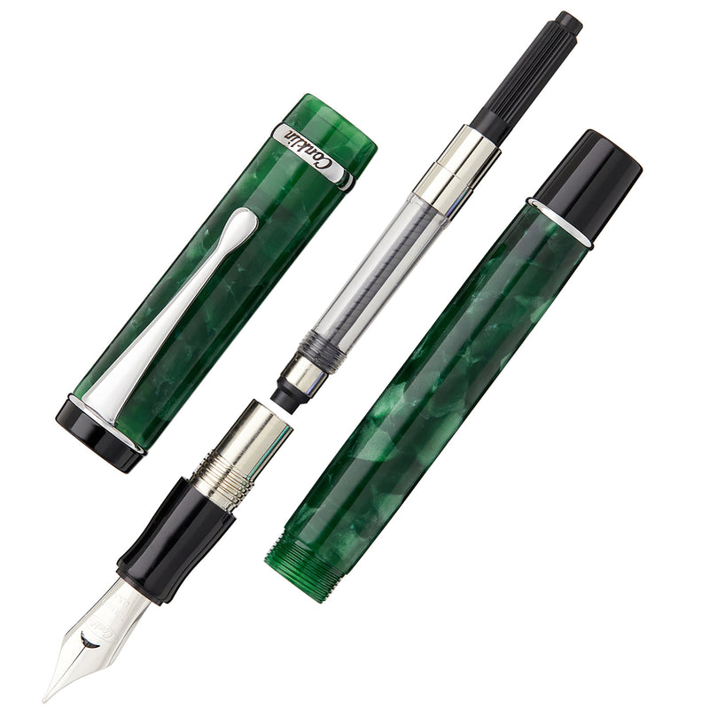 Conklin Duragraph Fountain Pen - Forest Green