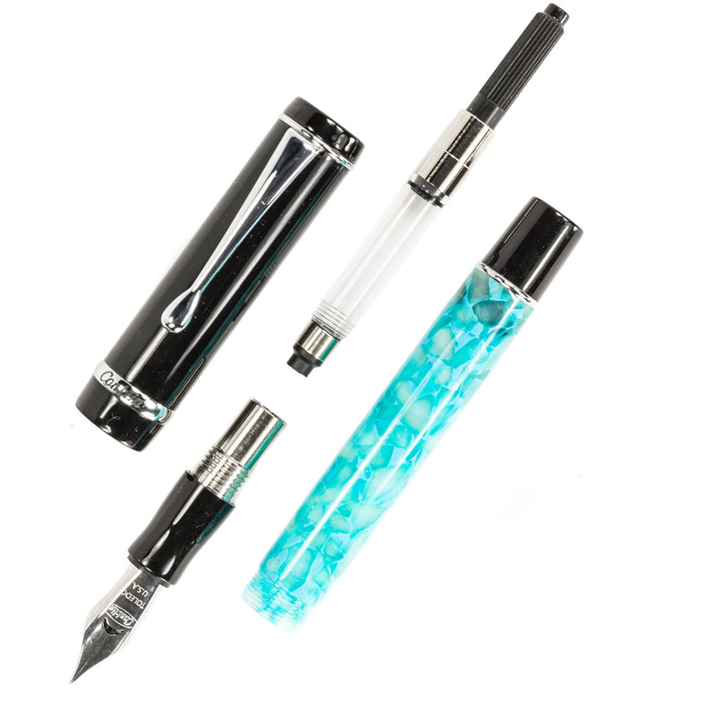 Conklin Duragraph Fountain Pen - Turquoise Nights