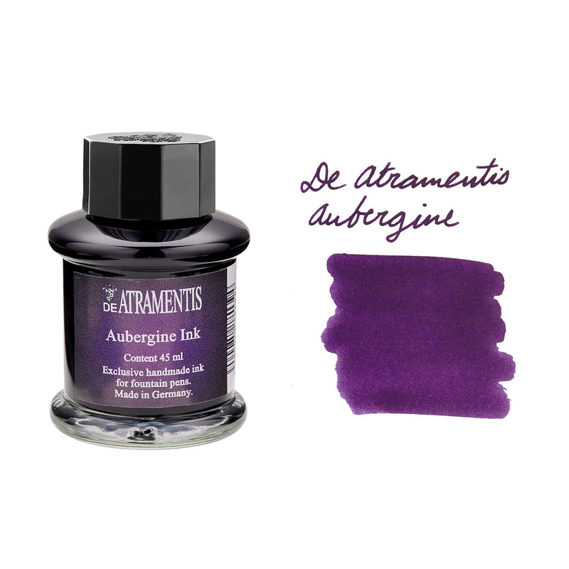 De Atramentis Aubergine - 45ml Bottled Ink