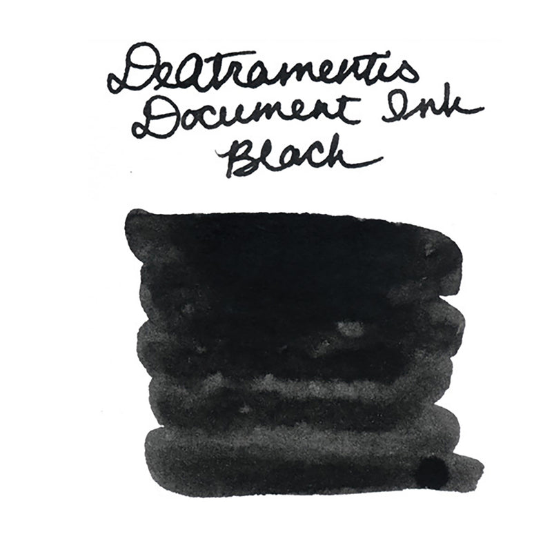 De Atramentis Document Ink Black - Ink Sample