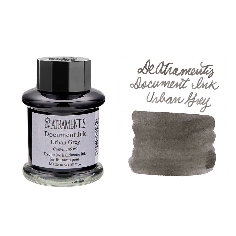 De Atramentis Document Ink Urban Grey - 45ml Bottled Ink