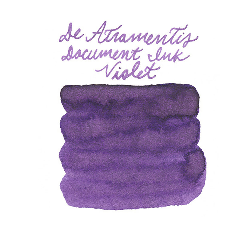 De Atramentis Document Ink Violet - Ink Sample