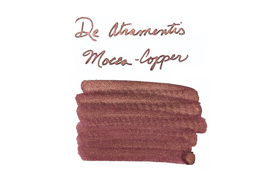 De Atramentis Pearlescent Mocca Copper - Ink Sample