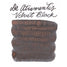 De Atramentis Pearlescent Velvet Black-Copper - Ink Sample