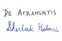De Atramentis Sherlock Holmes - Ink Sample