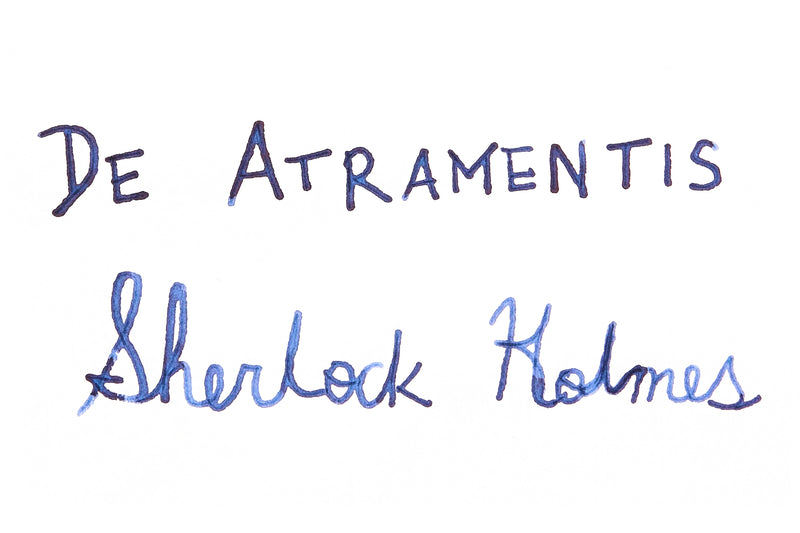 De Atramentis Sherlock Holmes - Ink Sample