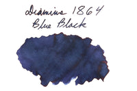 Diamine 1864 Blue Black - Ink Sample