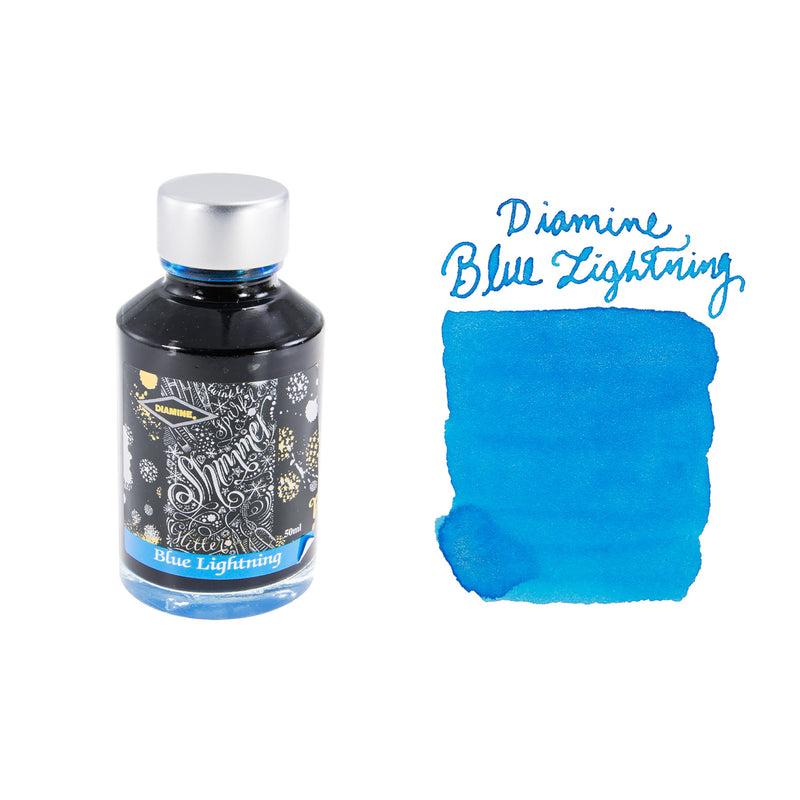 Diamine Blue Lightning - 50ml Bottled Ink