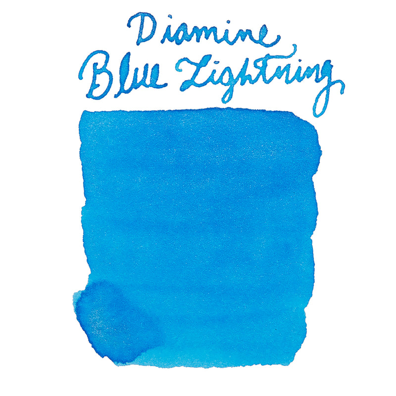 Diamine Blue Lightning - Ink Sample
