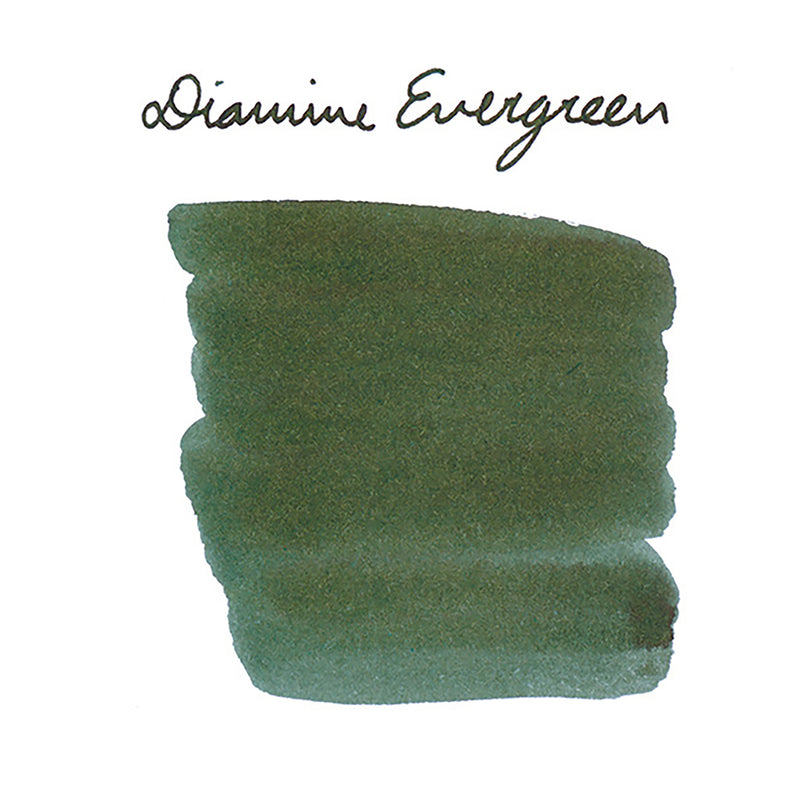 Diamine Evergreen - Ink Sample