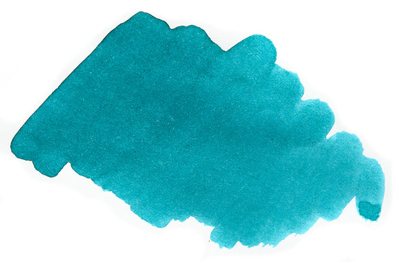 Diamine Forever Aqua Surf fountain pen ink swab