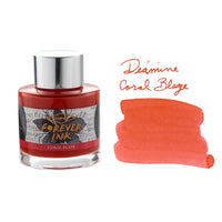 Diamine Forever Coral Blaze - 50ml Bottled Ink