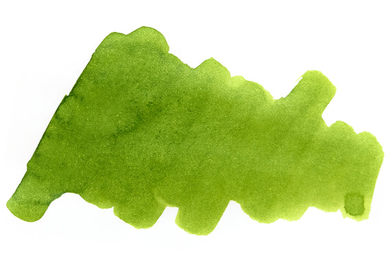 Diamine Forever Hyper Green fountain pen ink swab