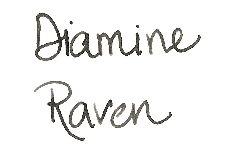 Diamine Forever Raven - Ink Sample