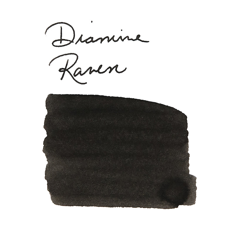 Diamine Forever Raven - Ink Sample