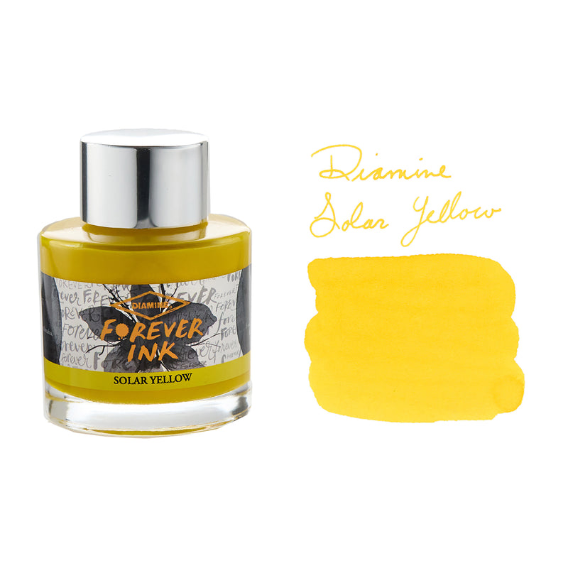 Diamine Forever Solar Yellow - 50ml Bottled Ink