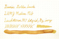 Diamine Golden Sands - Ink Sample