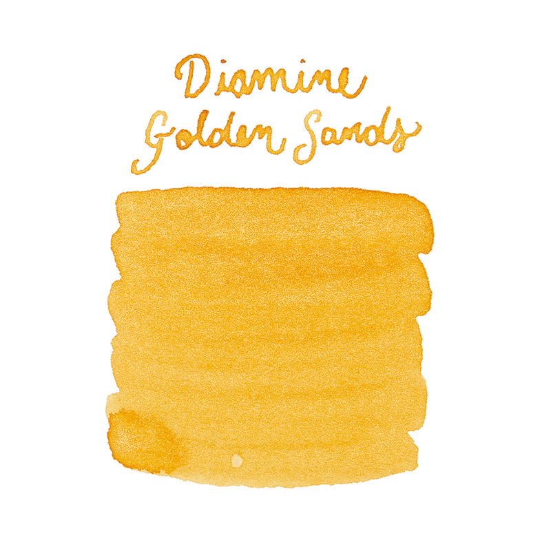 Diamine Golden Sands - Ink Sample