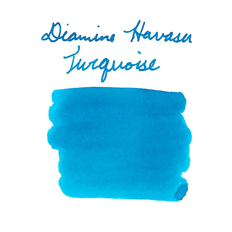 Diamine Havasu Turquoise - Ink Sample