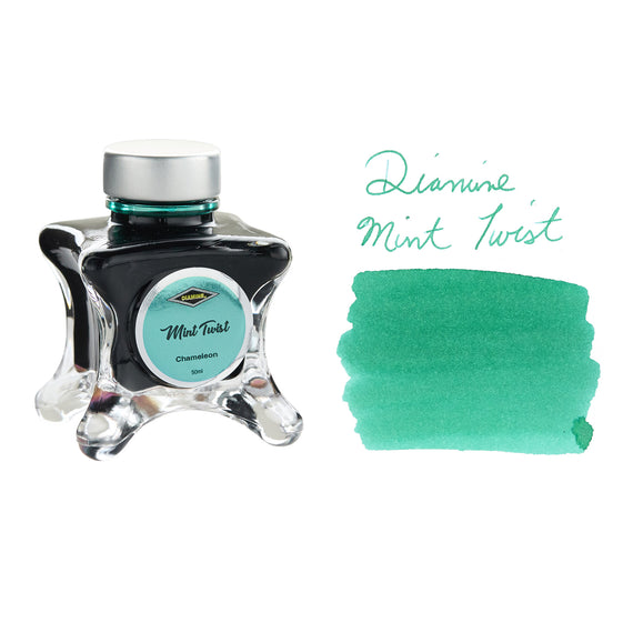 Diamine Mint Twist - 50ml Bottled Ink