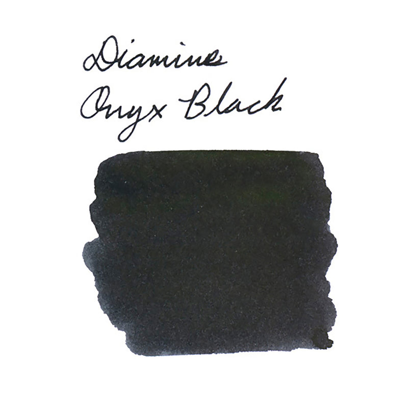 Diamine Onyx Black - Ink Sample