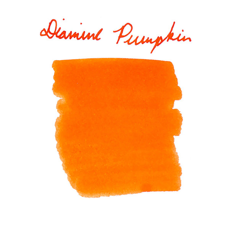 Diamine Pumpkin - Ink Sample