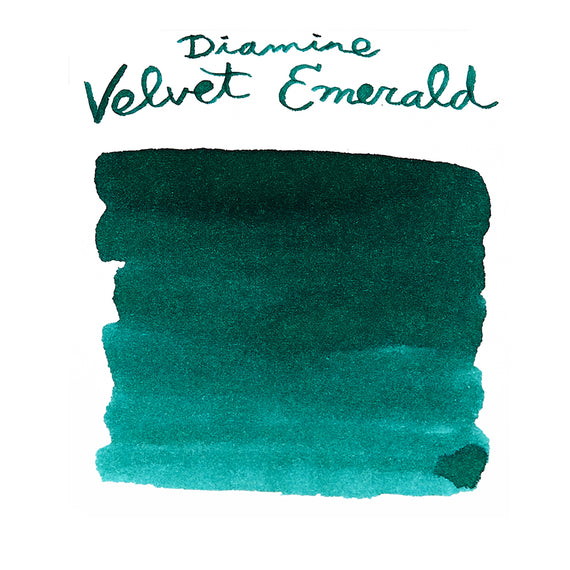 Diamine Velvet Emerald fountain pen ink