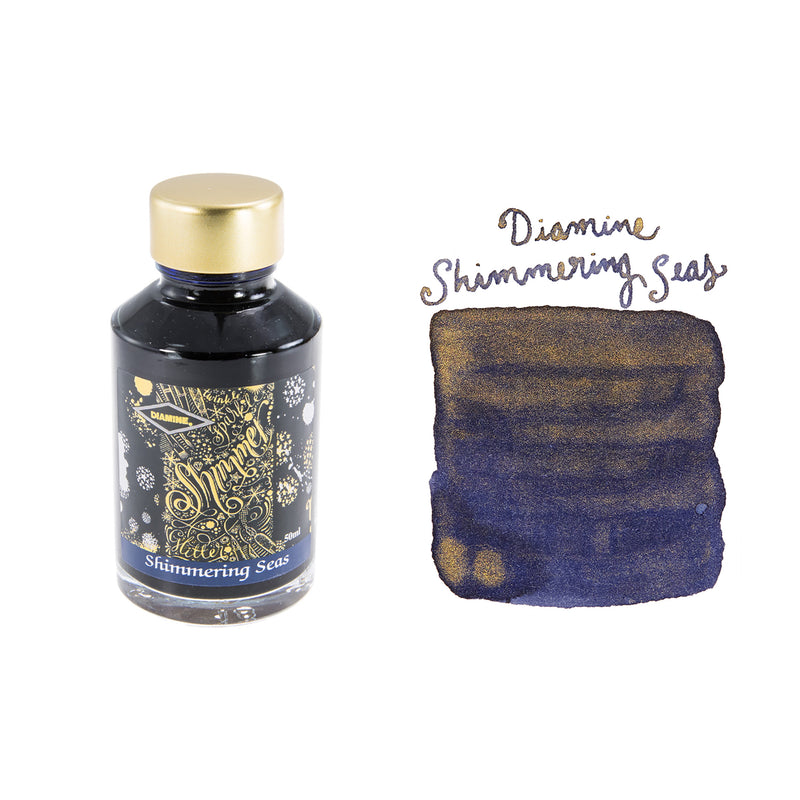 Diamine Shimmering Seas - 50ml Bottled Ink
