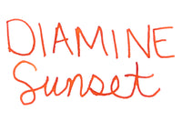Diamine Sunset - Ink Sample