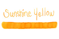 Diamine Sunshine Yellow - Ink Sample