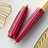Diplomat Aero Fountain Pen - Cranberry/Gold (Special Edition)