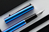 Diplomat Traveller Fountain Pen - Funky Blue