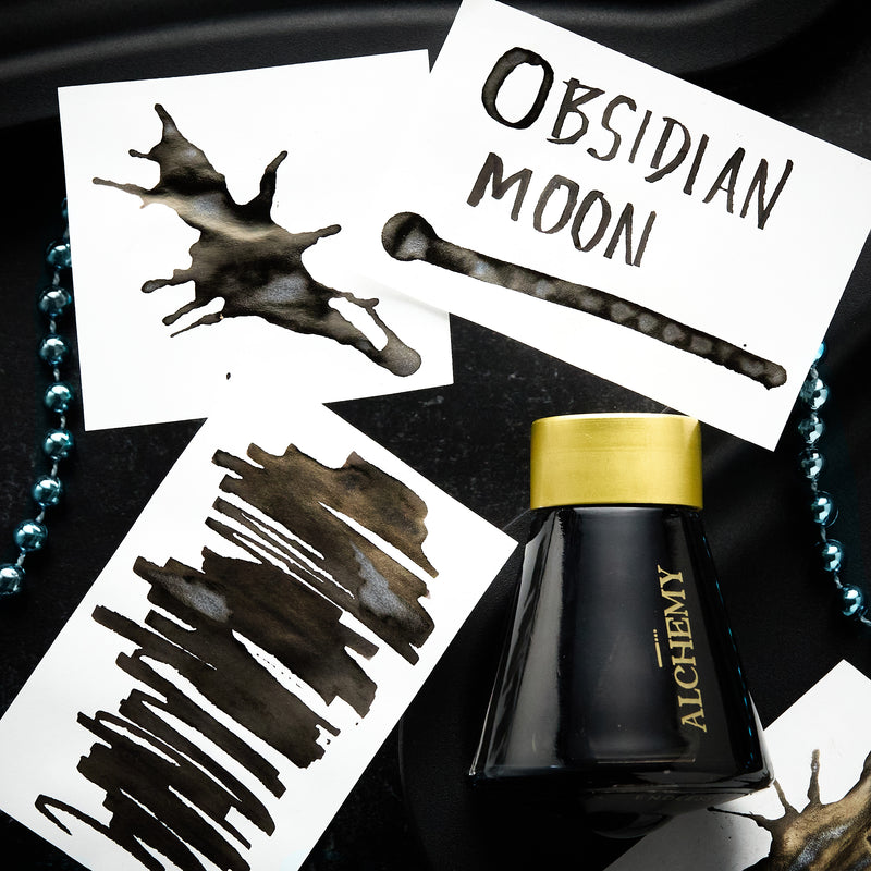 Endless Alchemy Obsidian Moon - Ink Sample