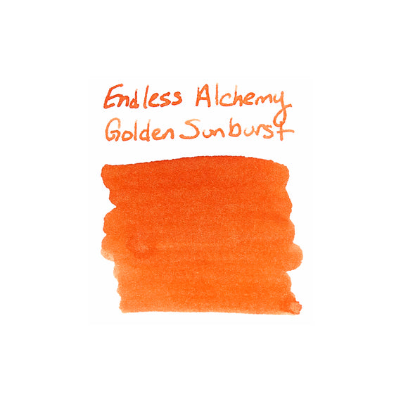 Endless Alchemy Golden Sunburst fountain pen ink