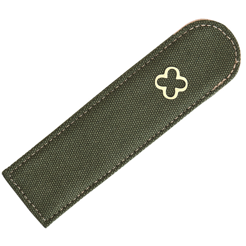 Esterbrook Canvas Single Pen Sleeve - Army Green