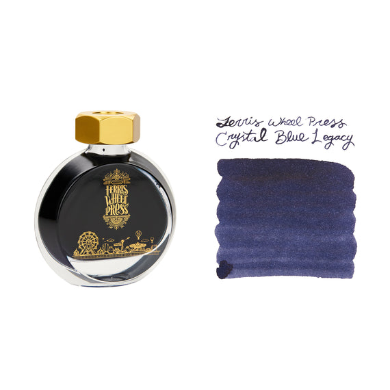 Ferris Wheel Press Crystal Blue Legacy - 38ml Bottled Ink (2024 LE)