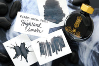 Ferris Wheel Press Highland Smoke - Ink Sample