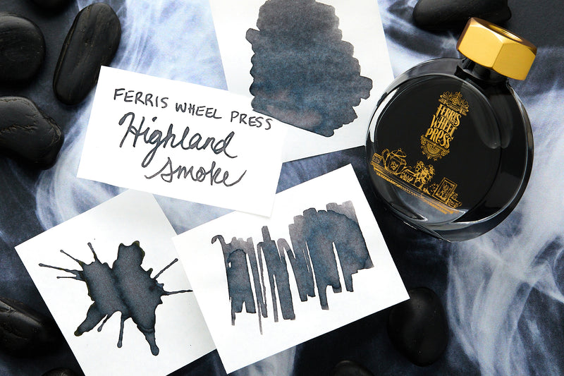 Ferris Wheel Press Highland Smoke - Ink Sample